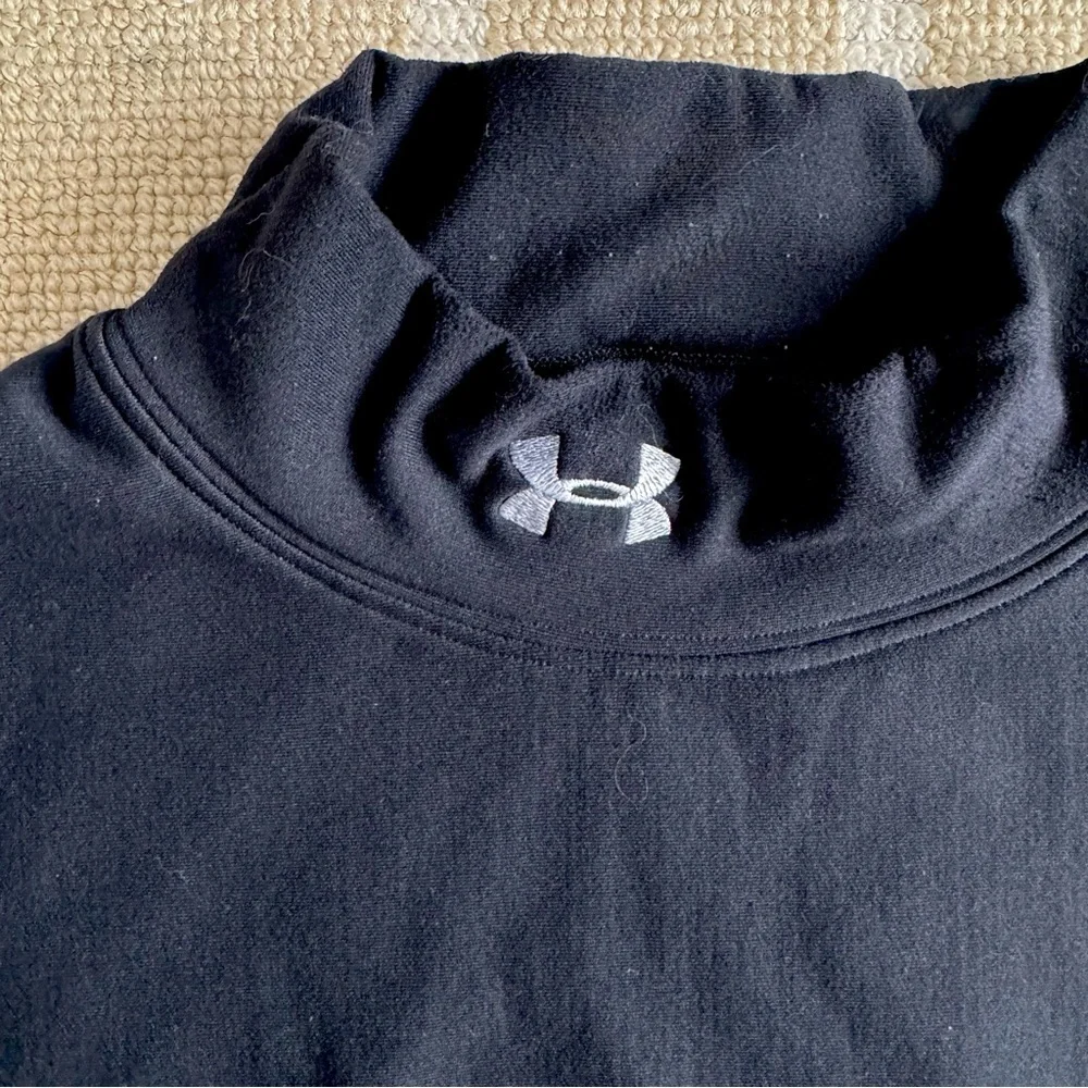 Under Armour ColdGear Thermal Base Layer Athletic Training Top Outdoor Black M